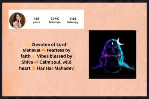 1001+ Best Mahakal Bio for Instagram – Powerful & Stylish