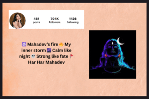1001+ Best Mahakal Bio for Instagram – Powerful & Stylish