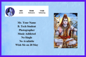 350+ Bholenath Instagram Bio 2024