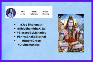 350+ Bholenath Instagram Bio 2024