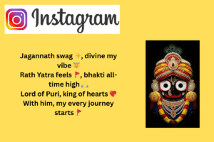 110+ Jay Jagannath Instagram Bio || Jay Jagannath Puri