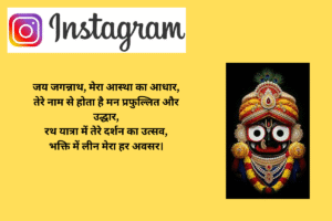 110+ Jay Jagannath Instagram Bio || Jay Jagannath Puri
