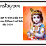 209+ Best Krishna Bio For Instagram || Dwarkadhish Bio 2024