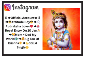 209+ Best Krishna Bio For Instagram || Dwarkadhish Bio 2024